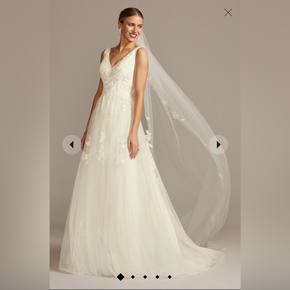 David’s bridal wedding dress brand new